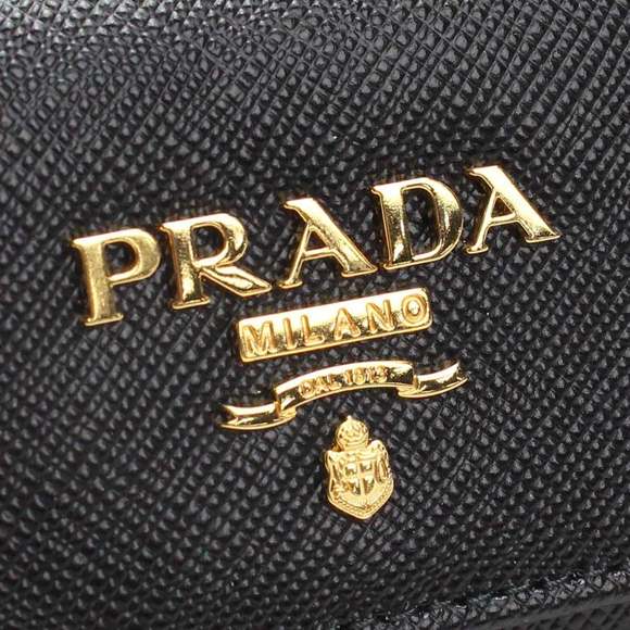 Prada NERO Saffiano Black 4-key case - Picture 1 of 5